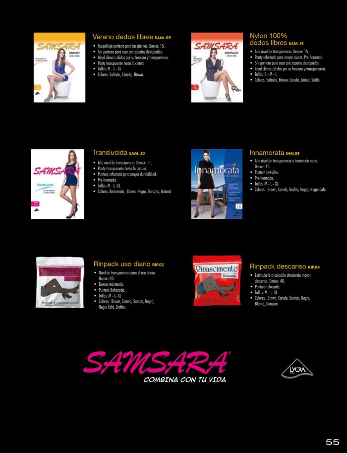 Samsara Samsara-catalog-2011-55  Catalog 2011 | Pantyhose Library